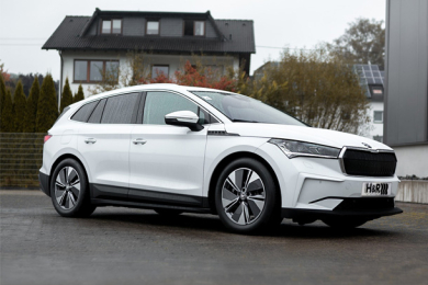 Skoda Enyaq iV con Muelles H&R