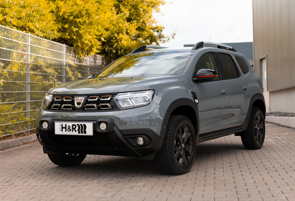 Dacia Duster (Tipo SR) con Muelles de elevacion H&R 